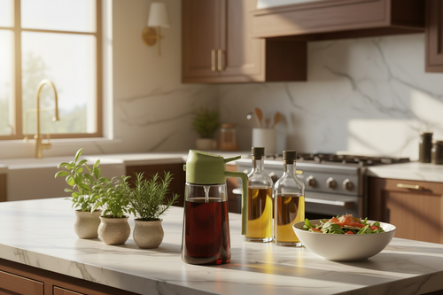 Matcha Green Oil Sprayer Luxury Kitchen
